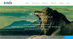 Desktop Screenshot of 3fx-media.de